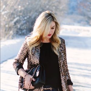 Sequin Blazer
